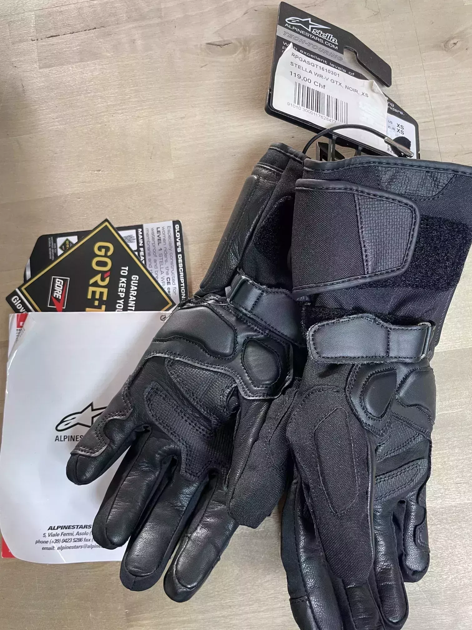 [NEUF] Gants goretex Alpinestars pour dame - Taille XS