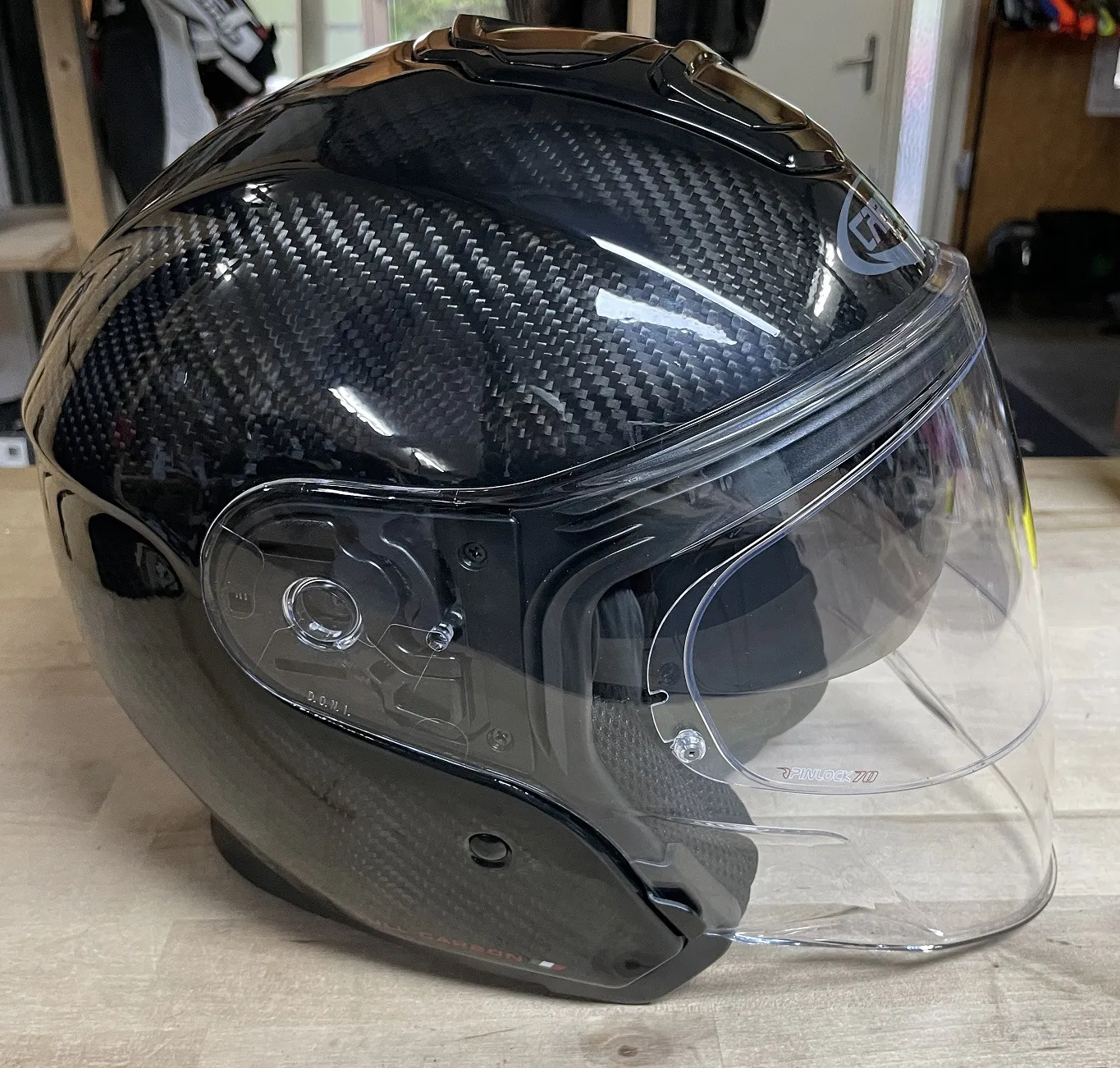 Casque jet Caberg Flyon Carbon - Taille XS
