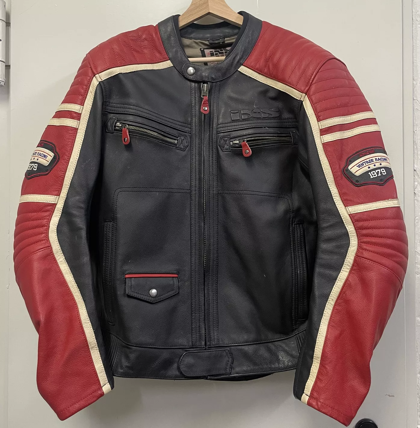 Blouson cuir IXS T.56