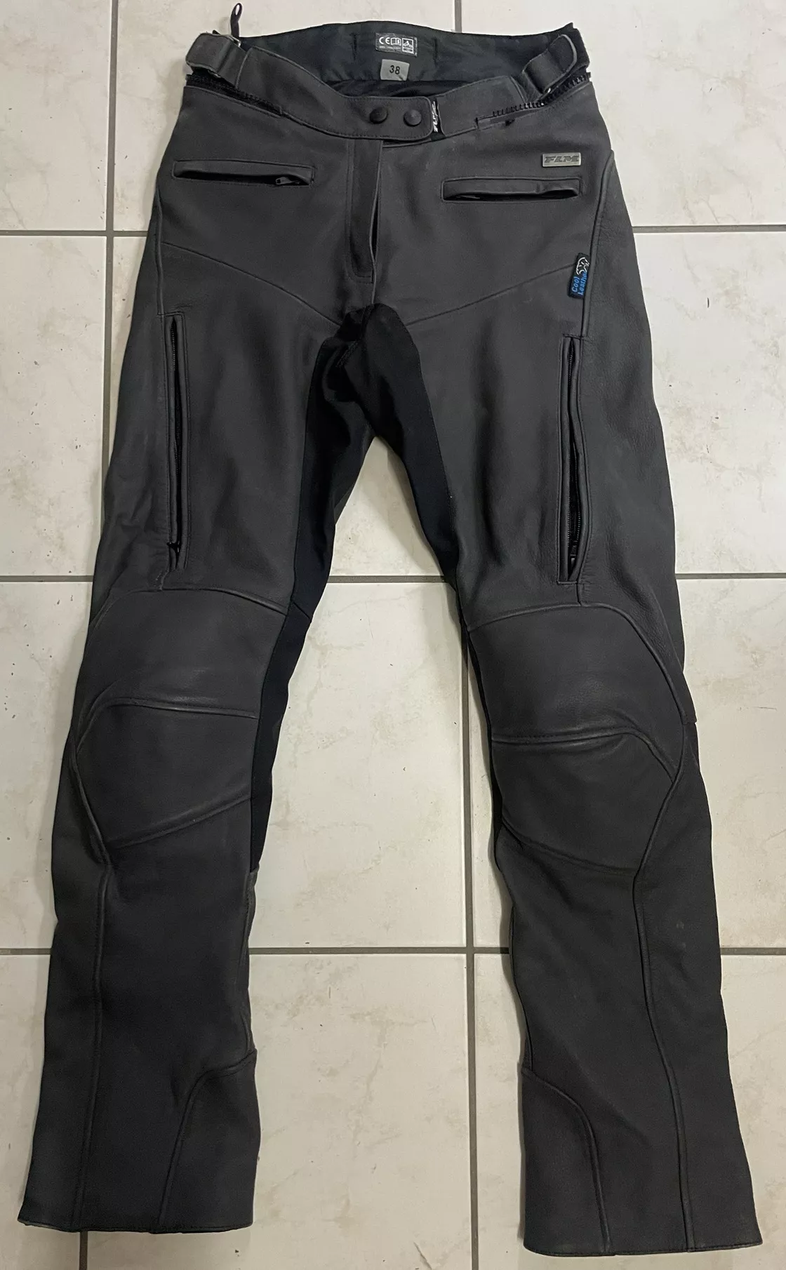 Pantalon cuir dame FLM