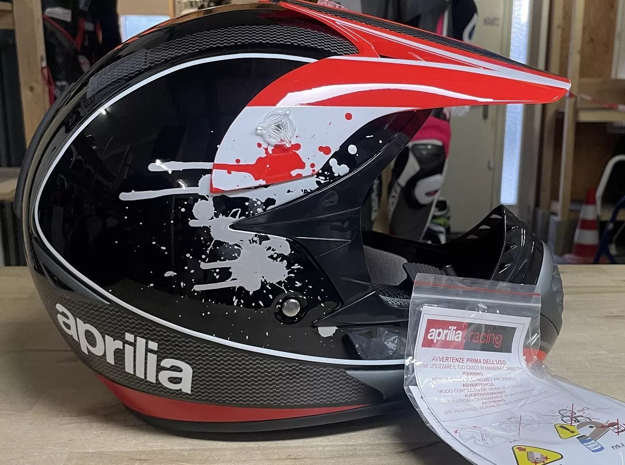 Casque MX Aprilia T.M