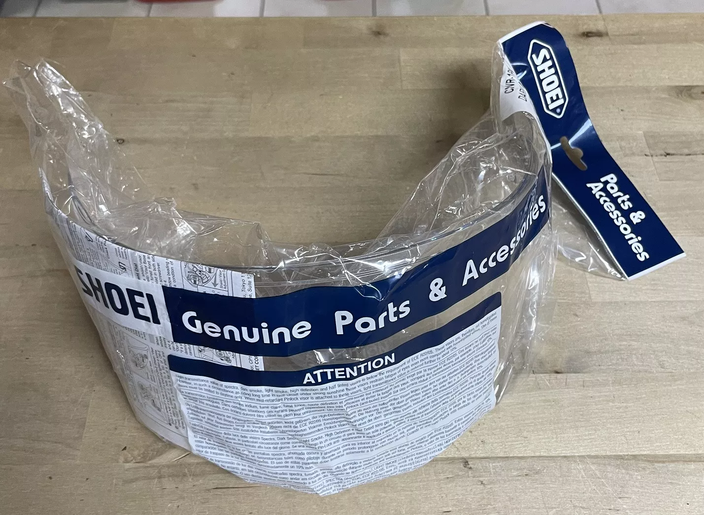 Écran transparent Shoei CX-1V